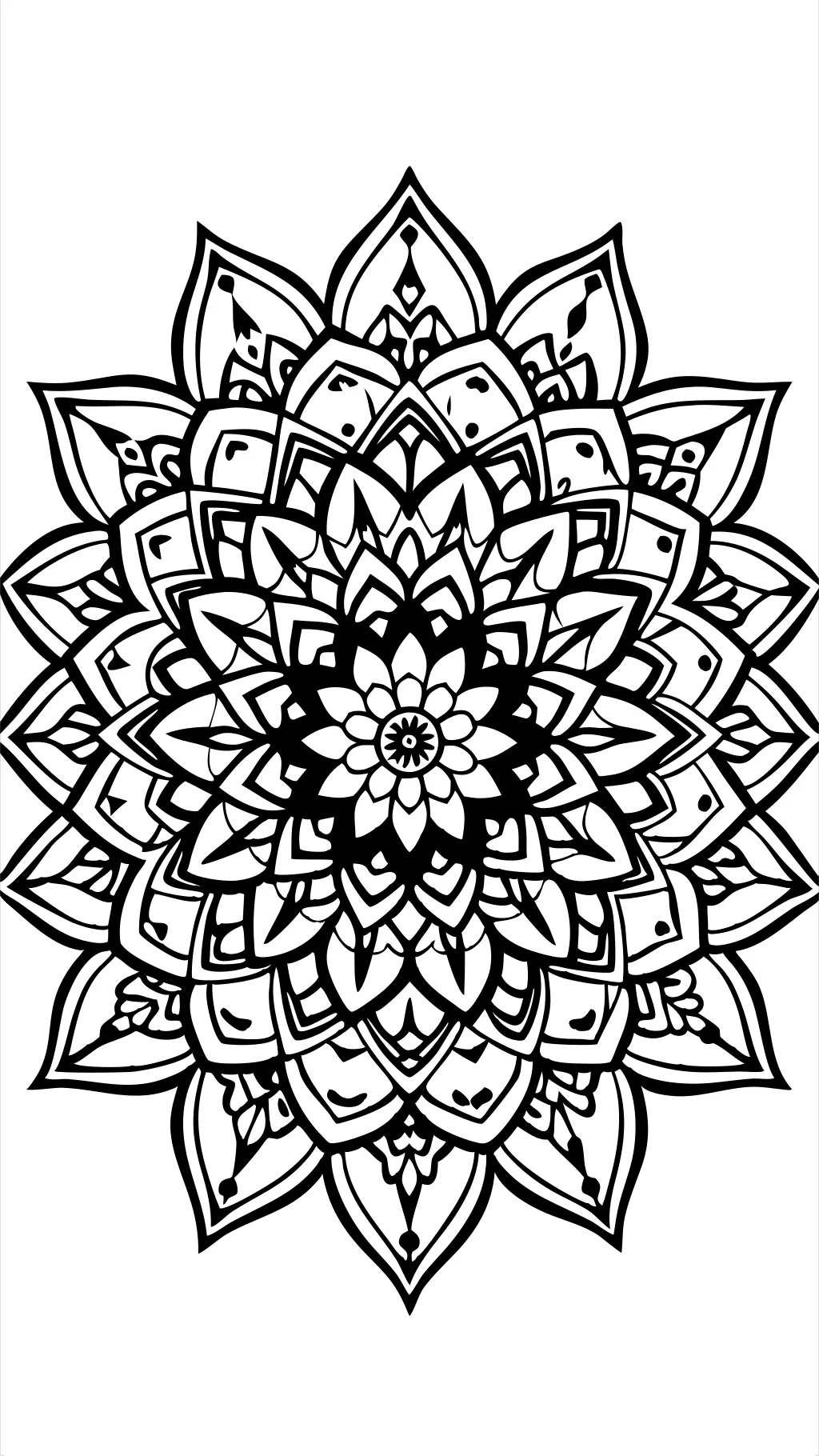 free mandala coloring pages for adults